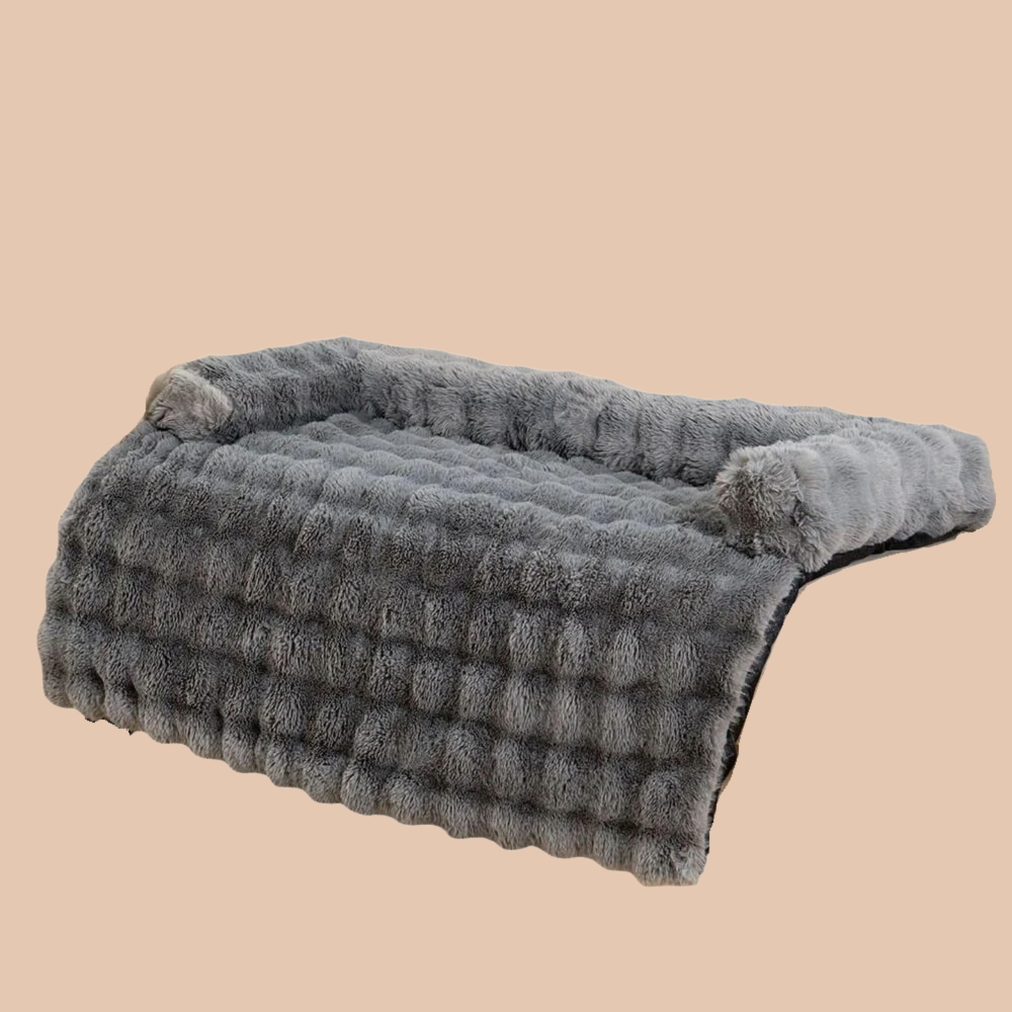 Lugnande Hundbädd i Plysch